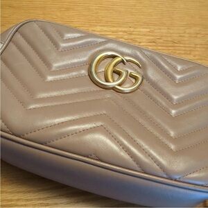 Gucci Beige Quilted Women's Bag